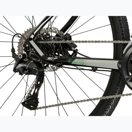 Cross kerékpár KROSS Evado 7.0 black/silver/gloss
