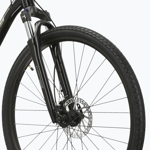 Cross kerékpár KROSS Evado 5.0 black/green/gloss