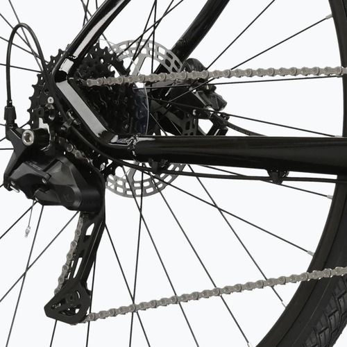 Cross kerékpár KROSS Evado 5.0 black/green/gloss