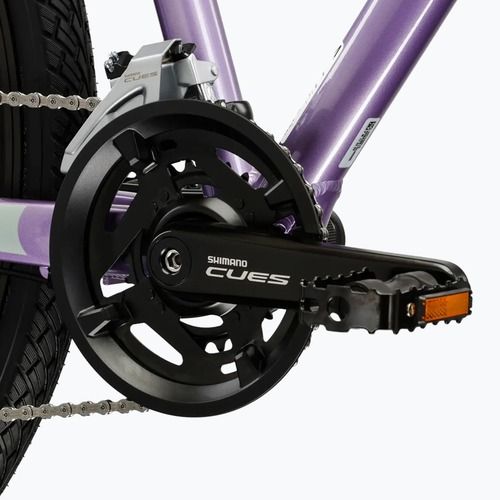 Női cross kerékpár KROSS Evado 5.0 In purple/black/gloss