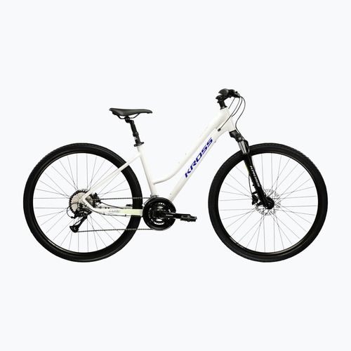 Női cross kerékpár KROSS Evado 4.0 In grey/navy blue