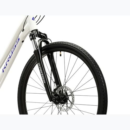 Női cross kerékpár KROSS Evado 4.0 In grey/navy/gloss