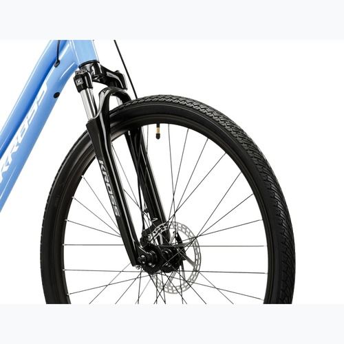 Női cross kerékpár KROSS Evado 3.0 In blue/white/gloss