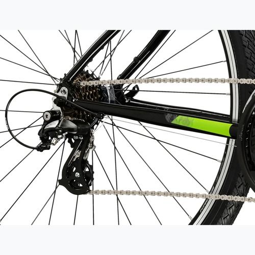 Cross kerékpár KROSS Evado 2.0 black/green/gloss