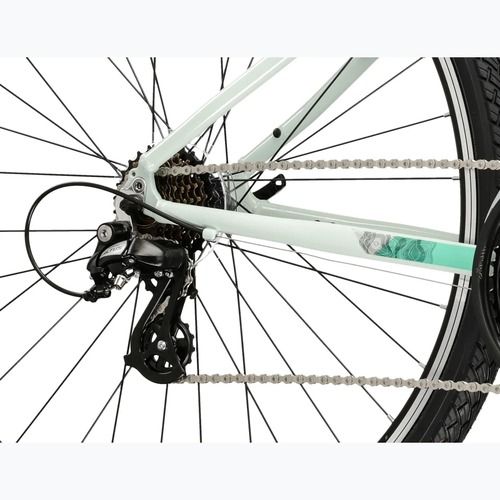 Női cross kerékpár KROSS Evado 2.0 In mint/black