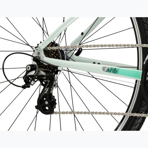 Női cross kerékpár KROSS Evado 2.0 In mint/black/gloss