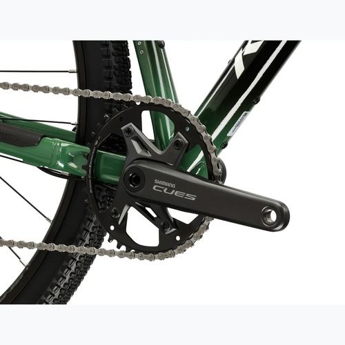Gravel kerékpár KROSS Esker FL black/green/gloss