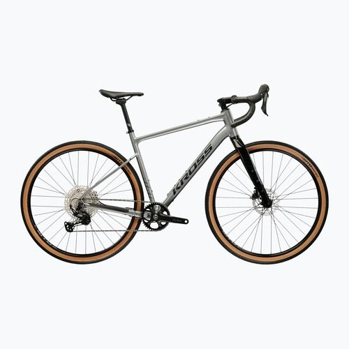 Gravel kerékpár KROSS Esker 5.0 grey/graphite