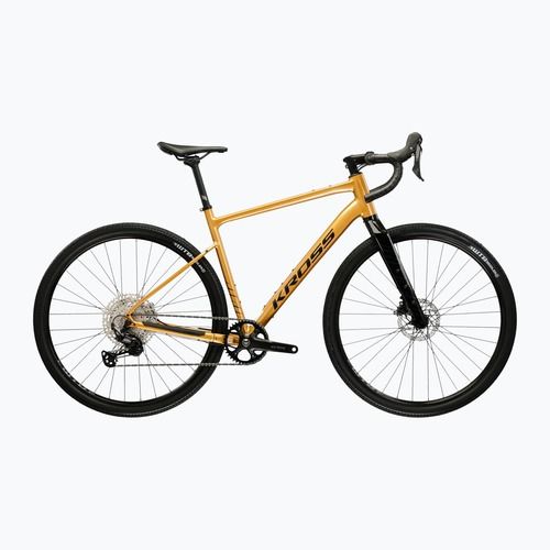 Gravel kerékpár KROSS Esker 5.0 gold/graphite