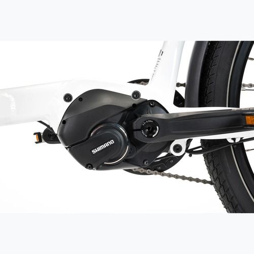Elektromos kerékpár KROSS E-Cargo Space Platform el. white/black/gloss