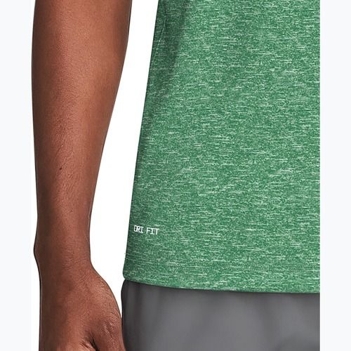 Férfi úszópóló Nike Heather Hydroguard malachite