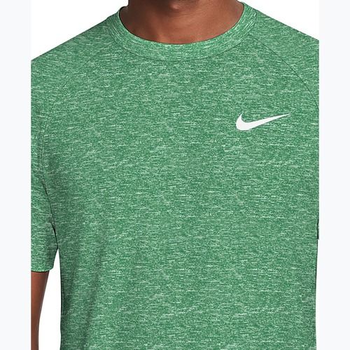 Férfi úszópóló Nike Heather Hydroguard malachite