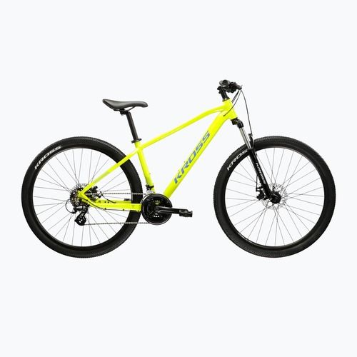 Hegyi kerékpár KROSS Hexagon 2.0 27,5" lime/blue/gloss