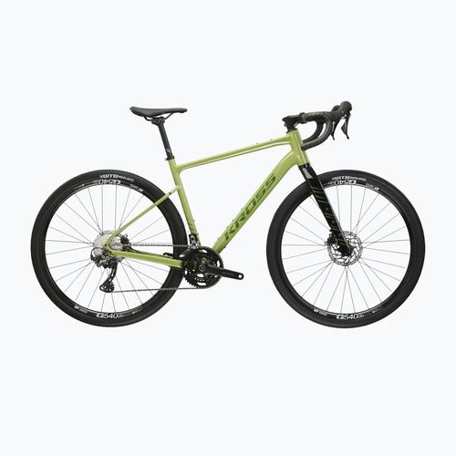 Gravel kerékpár KROSS Esker 6.0 2024 khaki/green/gloss