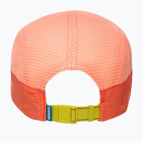 Baseball sapka HOKA Trail Race neon cantaloupe