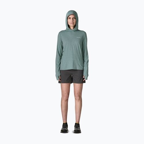 Női pulóver Patagonia Capilene Cool Sun Hoody nouveau green/blue sage x-dye