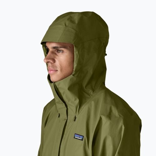 Férfi esőkabát Patagonia Torrentshell 3L Rain caper green