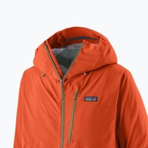 Férfi esőkabát Patagonia Granite Crest Rain coal orange