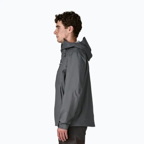 Férfi esőkabát Patagonia Granite Crest Rain forge grey w/black