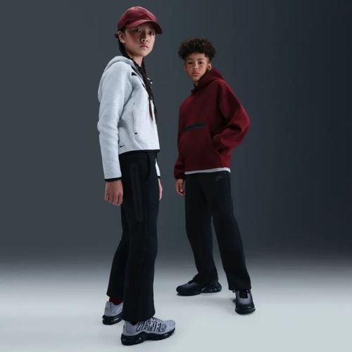 Gyerek nadrág Nike Sportswear Tech Fleece black/black