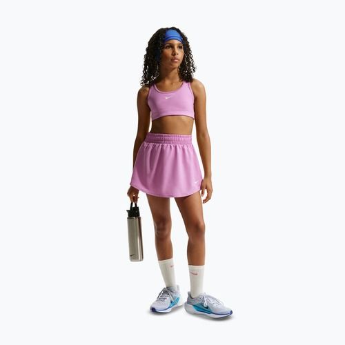 Gyermek edzőmelltartó Nike Swoosh light magenta/white