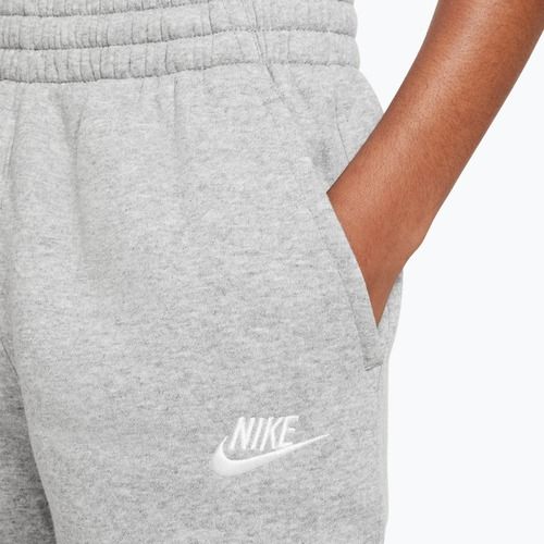 Gyerek nadrág Nike Sportswear Club Fleece dark grey heather/base grey/white