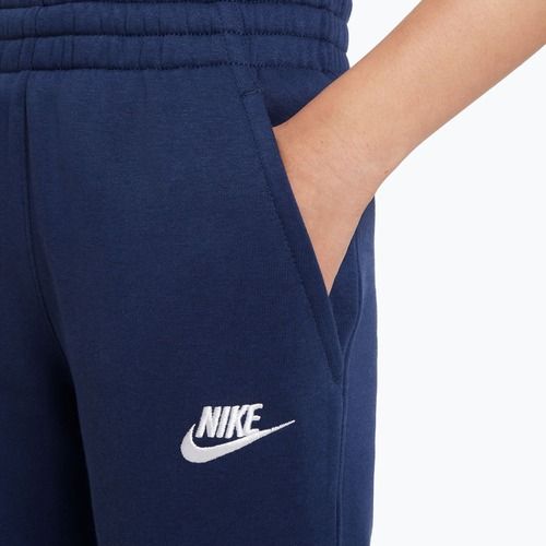 Gyerek nadrág Nike Sportswear Club Fleece midnight navy/white