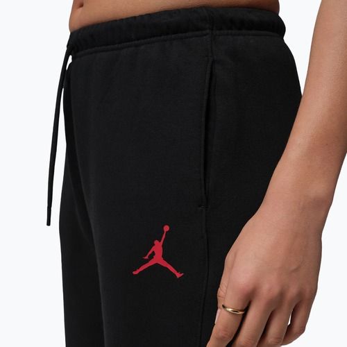 Női nadrág Jordan Fleece black/gym red