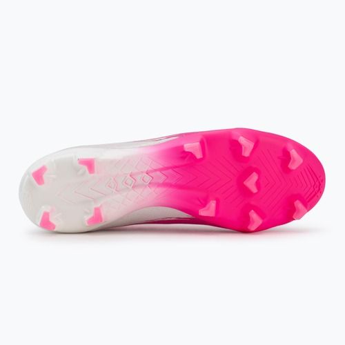 Futballcipő New Balance Furon Pro V8 FG pink heat/sea salt/gold metallic