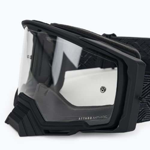 Kerékpáros védőszemüveg ATTABO Pakrac Anti-Fog black