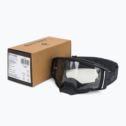 Kerékpáros védőszemüveg ATTABO Pakrac Anti-Fog black