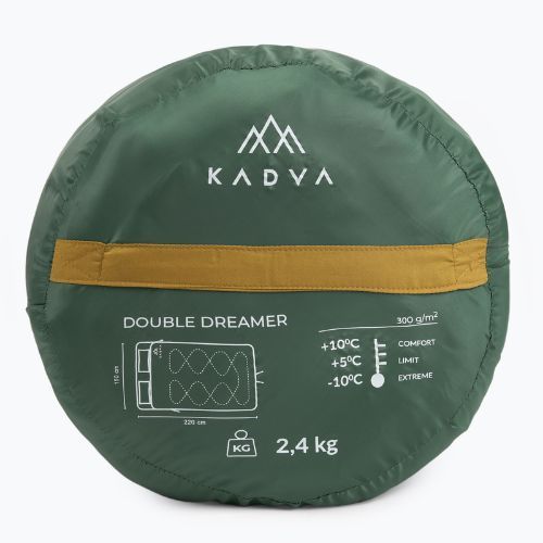 Kétszemélyes hálózsák KADVA Double dream green