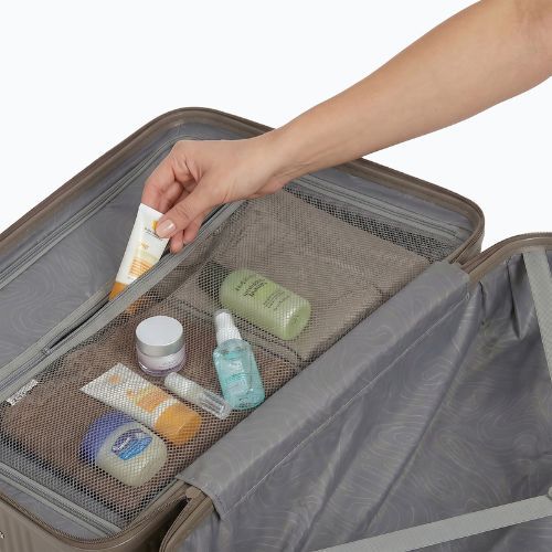 Nagy utazóbőrönd KADVA Palero 95 l bézs