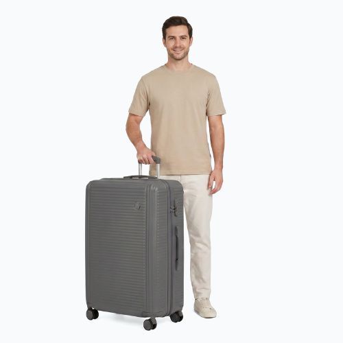 Nagy utazóbőrönd KADVA Palero 95 l szürke