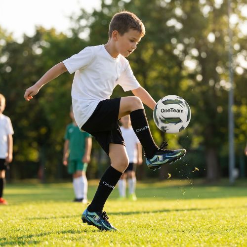 Gyerek futball szett OneTeam Precision Set mez és rövidnadrág fehér