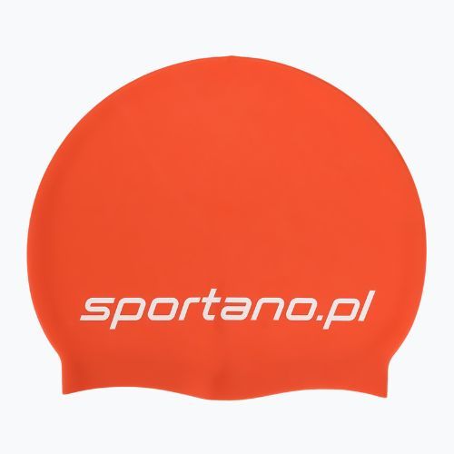 Úszó sapka SPORTANO silicone orange