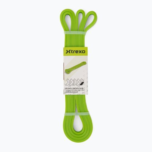XTREXO ellenállás szalag rehabilitációhoz 0/5 TXO-B4Z068-OR zöld