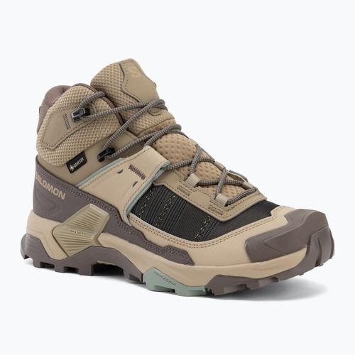 Női túrabakancs Salomon X Ultra 5 MID GTX iron/dsrtan/gre
