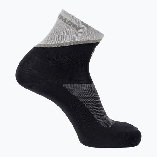 Zokni Salomon Pulse Ankle black/gull gray/silver cloud