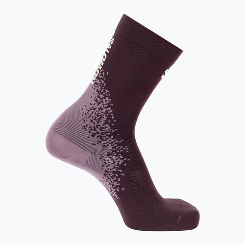 Zokni Salomon Gravel Crew butterfly/dusky orchid/huckleberry