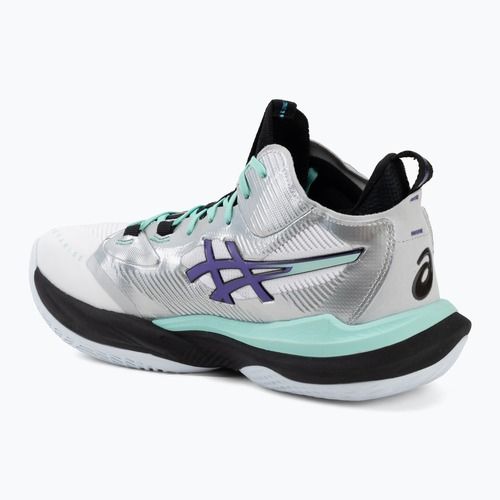 Férfi röplabda cipő ASICS Metarise 2 white/radiant amethyst