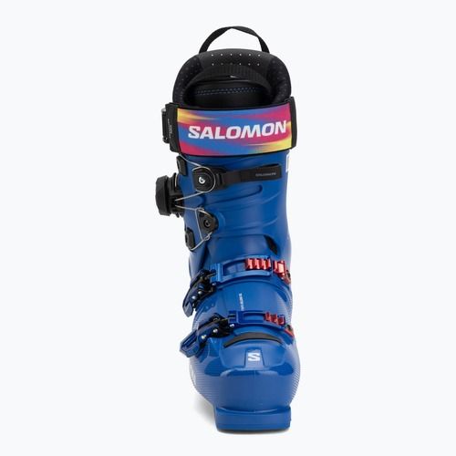 Férfi síbakancs Salomon S/Pro Alpha C BOA 130 race blue/white/equipe red