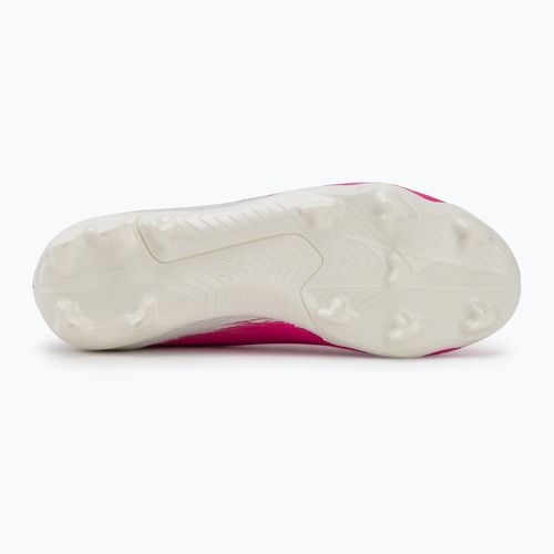 Gyerek focicipő New Balance Furon Team V8 FG pink heat/sea salt/gold metallic