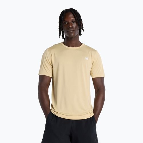Férfi póló New Balance Essentials Utility T toasted sesame
