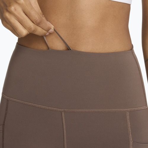 Női futó leggings New Balance Sleek Pocket High Rise cortado