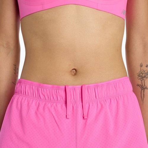Női rövidnadrág New Balance RC Seamless 3" pink heat