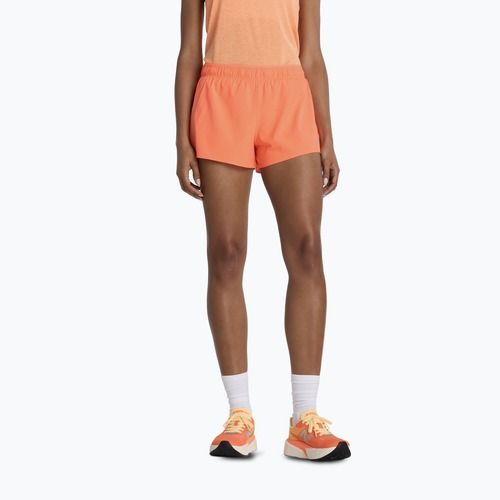 Női rövidnadrág New Balance RC Seamless 3" tangerine heat