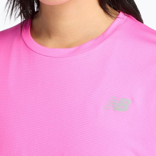 Női futópóló New Balance Essentials pink heat