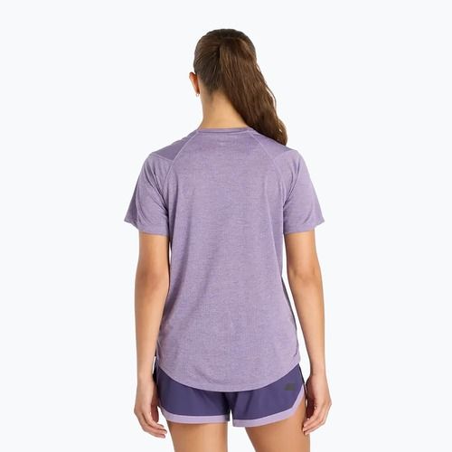 Női póló New Balance Athletics candied violet heather