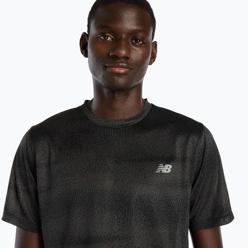 Férfi póló New Balance Athletics Printed black/grey